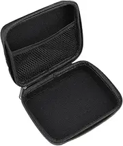 6x5x2 Inch External Hard Drive Case, Oxford EVA & Velvet Protective Case with Mesh Pocket & Zipper Closure, Hard Drive