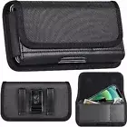 Cell Phone Belt Holster for Samsung Galaxy S23+ S22+ S21 S20 FE S10 Nylon Phone