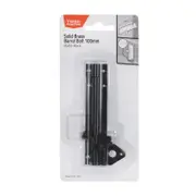 Taskmaster 100mm Matte Black Barrel Bolt - 100mm Matte Black