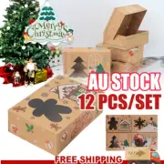 Christmas Mini Treat Cookie or Cake Boxes 12 CouPB