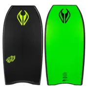 NMD Njoy PE 42in Bodyboard in Black Fluro Green - Size 42in -Black