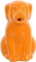 Cabilock Ceramic Creamer Pitcher Dog Shaped Gravy Boat: 40ml Coffee Pourer Milk Creamer Pitcher Novelty Sauce Pitcher Syrup Dispenser Espresso Cup for Kitchen Orange, F4353UN5HPI038C710U21TW