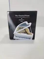 Clockwork Type Rotary Classical Ballerina Girl On The Piano Music Box US