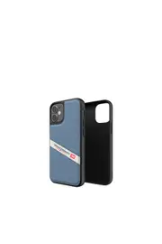 [Diesel] Diesel - Moulded Case Denim for iPhone 12 Mini - Cases - Unisex - Blue Blue