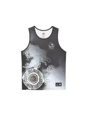Collingwood Magpies AFL Mens Indigenous Training Singlet by Sporting House