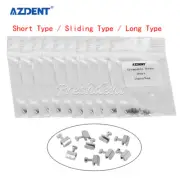 10Pcs/Pack AZDENT Dental Orthodontic Sliding /Long/Short Size Crimpable Hook TOP