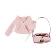 2pc Kruselings Outfit Ballet Jacket & Bag Set Fun Clothes Costume For Dolls 3y+
