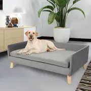 Pawz Pet Sofa Bed Dog Warm Soft Lounge Couch Soft Removable Cushion Chair Large