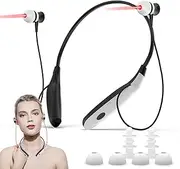 Red ight herapy Device for Nose & Ears, 650nm Rechargeable 2 in 1 Infrared Red ight Nasal herapy for Nose/Sinuses & Ears With Ear Canal Silicone Cover and Nasal Silicone Sleeve