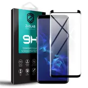 ZUSLAB Galaxy S9 Tempered Glass Screen Protector Film 9H Hardness for Samsung - Black