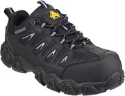 [Amblers Safety] Amblers AS708 Blk, Black, 6 AU