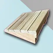 Wood Doorway Threshold Ramp, 3" 5" Rise Portable Curb Ramps, Lightweight Wheelchair Ramp Cars Driveway Ramps for Scooter Bike Garage(H 12cm/4.7")