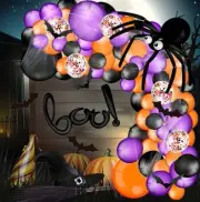 Halloween Bat Balloon Garland Arch Kit New
