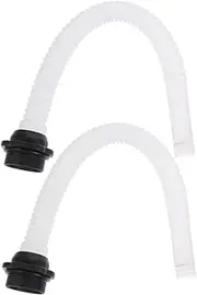 2pcs Plastic Fuel Pipe with Precision Spout for Efficient Gasoline Transfer Car Oil Injection and Fuel Line Maintenance Durable and Convenient for Automotive Use