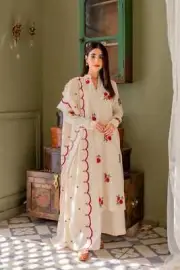 Women wear rayon fabric printed long straight kurta with palazzo and dupatta set