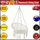 Gardeon Hammock Chair Swing Bed Relax Rope Portable Outdoor Hanging Indoor New