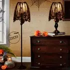 Spider Web Halloween Lamp Shade Cover Party Decoration Supplies Home