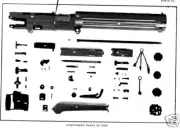 U.S.30 VICKER GUN MANUAL MOD1915 & HORSE TACK