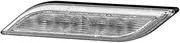 HELLA 2BA 013 335-071 Indicator - Shapeline Style Slim - LED - 12/24V - Bolted - Lens Colour: Crystal clear - Plug: AMP - 2-pin connector - Left Front