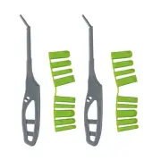 9 in 1 Caulking Tool Set with Silicone Pads for Easy Sealant Application