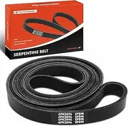 A-Premium Engine Serpentine Drive Belt Compatible with Ford, Chevrolet, GMC, Workhorse & Workhorse Custom Chassis Cars - F-250, F-350, F-Super Duty, E-350 Econoline Club Wagon, C4500 C5500 Topkick