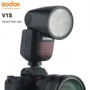 Godox V1S TTL Li-ion Round Head Camera Flash Light 76Ws For Sony DSLR Cameras