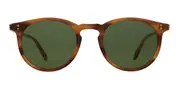 Garrett Leight CARLTON SUN BIO BTO/BIO GRN Men's Sunglasses Tortoiseshell Size 47