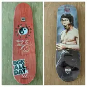 DGK Bruce Lee Warrior 8.38" Skateboard Deck *Bubble Wrapped for Shipping*