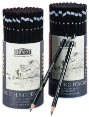 Derwent colored pencil sketching pencil round tab of 72 34345