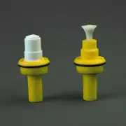 2 Pcs Electrostatic Powder Coating Flat and Round Nozzle for WGN X1 Spray Gun