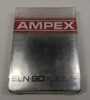 VINTAGE AMPEX ELN 90 MINUTES 8 TRACK TAPE BLANK FACTORY SEALED "FAST SHIPPING"