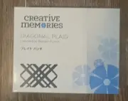 Creative Memories DIAGONAL PLAID Decorative Border Punch