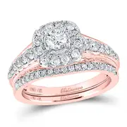 1 CT-Diamond 1/4CT-CRD BELLISIMMO BRIDAL SET CERTIFIED
