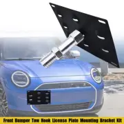 Bumper Tow Hook License Plate Bracket Mount For BMW 2 3 4 5 Series F30 F31 (for: BMW)