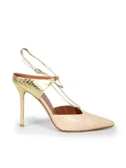 Python Embossed Daria Pumps