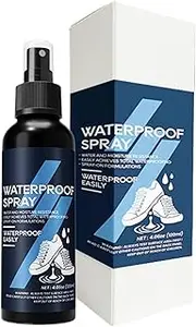 [Generic] Waterproof Spray for Shoes - 120ml Canvas and Fabric Spray Protector | Fabric Water Shield, Waterproofing Spray for Hunting Hiking Outdoor Boots, Nano Protection