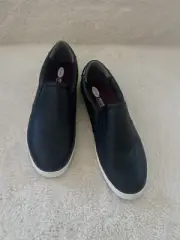 Dr.Scholl’s Black Leather Loafers Athletic Woman’s Shoes Size 7.5US