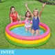 【INTEX】圓型三環游泳池147x33cm(275L)適用2歲+ (57422NP)