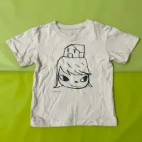 在飛比找蝦皮購物優惠-[童裝] 二手 名牌 奈良美智 日本製 有機棉 短袖 T恤 