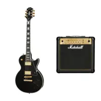 在飛比找momo購物網優惠-【Epiphone】Les Paul Custom Ebon