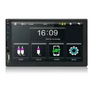Car Double 2Din 7" 1080P Touch Screen Bluetooth Player Stereo Radio Mirror Link (for: Daihatsu)
