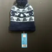Aldi Gear 2023 New Holiday Beanie with Pom-Pom One Size New
