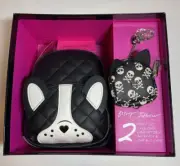 Betsey Johnson Mini Backpack French Bulldog Crossbody Bag & EarBud Case Gift Set