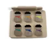 Montessori Waldorf Inspired Play Kitchen Cookies Set - Snowmen