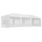 Instahut Gazebo Marquee 3x9 Wedding Party Tent Outdoor Camping Side Wall White