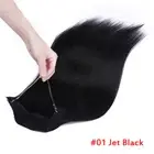 Hidden Wire-In 100% Human Hair Extensions Invisible Headband THICK Weft #Blonde