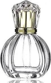 Homeyes Refillable Atomizer Spray Glass Empty Perfume Bottles for Travel
