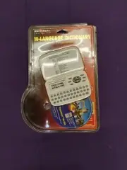 Ectaco ML350 Handheld Electronic Universal Translator 10 Language Dictionary New