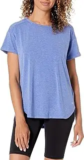 [Amazon Essentials] Women's Studio Relaxed-Fit Lightweight Crewneck T-Shirt