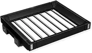 Pull-Out Trouser Rack Drawer Invisible Drying Rack, Washing Machine Trouser Rack, Built-in Wardrobe Pull-Out Basket, Wardrobe Space Organizer(850-1200mm)